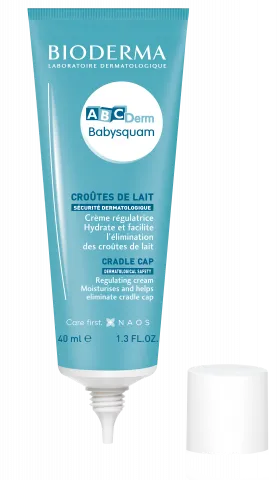 BIODERMA product photo, ABCDerm Babysquam 40ml baby moisturiser, dry skin
